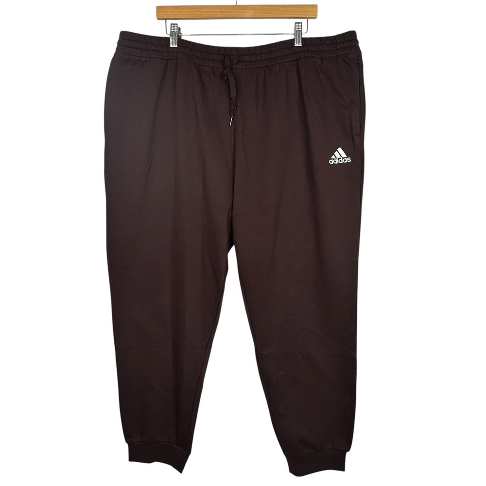 adidas Feelcozy Fleece Jogger Pants Mens 3XL Shadow Brown IY9086 NWT